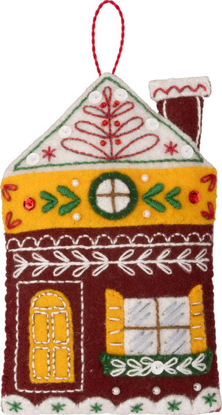 Bucilla® Santa’s Nordic Ornaments Felt Kit
