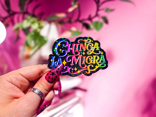 Chinga La Migra, F*ck ICE, Pro Immigration Sticker