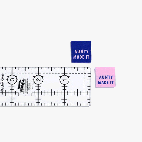 Aunty Made It Woven Labels | KATM