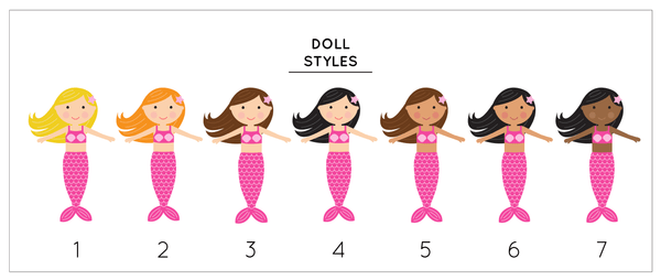 Sew Your Own Mermaid Doll Craft Kit