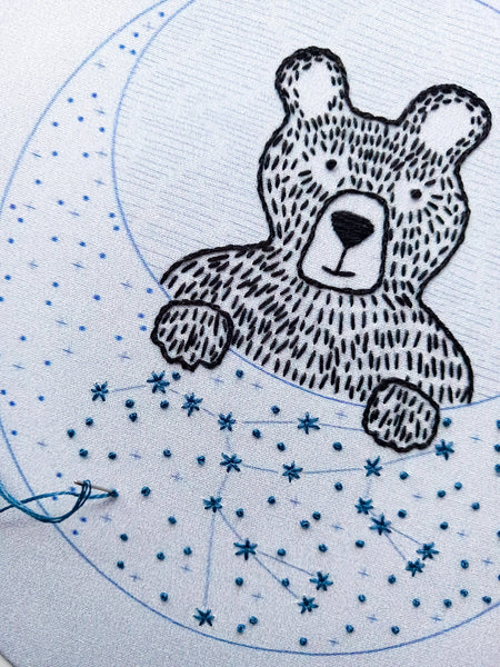 Ursa major embroidery kit