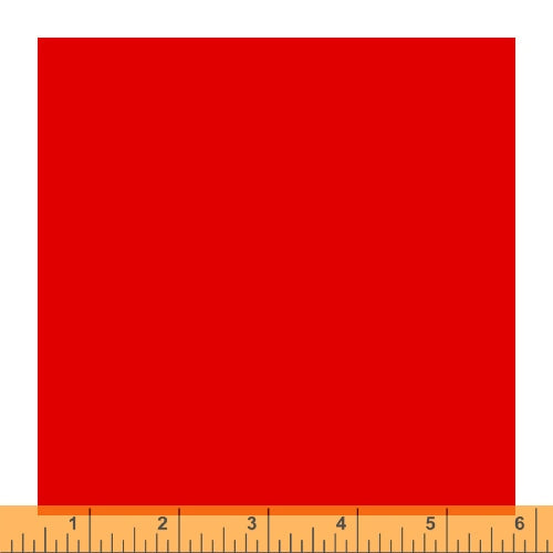 Capsicum Solid -- Ruby & Bee Solids by Heather Ross & Annabel Wrigley Collection --- Windham Fabrics
