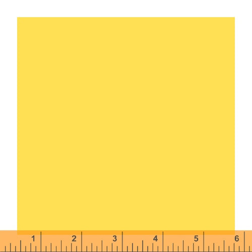 Meyer Lemon Solid -- Ruby & Bee Solids by Heather Ross & Annabel Wrigley Collection --- Windham Fabrics