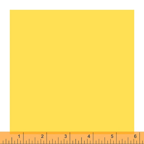 Meyer Lemon Solid -- Ruby & Bee Solids by Heather Ross & Annabel Wrigley Collection --- Windham Fabrics