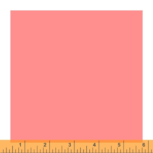 Peachy Keen Solid -- Ruby & Bee Solids by Heather Ross & Annabel Wrigley Collection --- Windham Fabrics