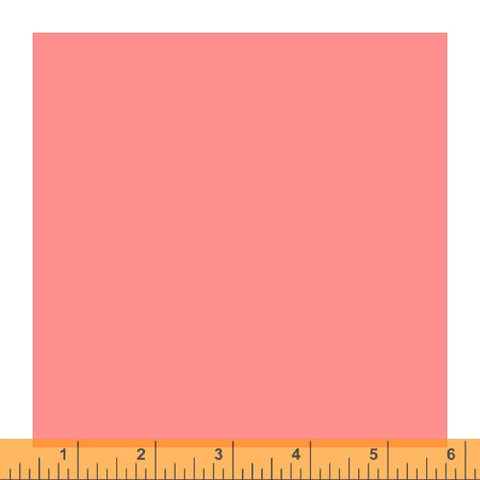 Peachy Keen Solid -- Ruby & Bee Solids by Heather Ross & Annabel Wrigley Collection --- Windham Fabrics