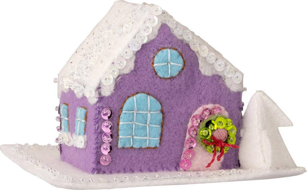 Bucilla® Putz Village 3D Ornaments - Seasonal Felt Kits