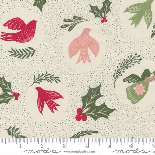 Hark in Snow -- Good News Great Joy by Fancy That Design House for Moda Fabrics