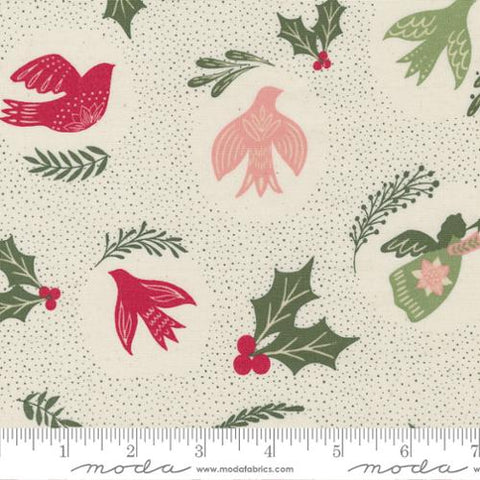 Hark in Snow -- Good News Great Joy by Fancy That Design House for Moda Fabrics