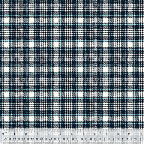 Lunchbox Plaid in Ink -- BONNY by Denyse Schmidt --- Windham Fabrics