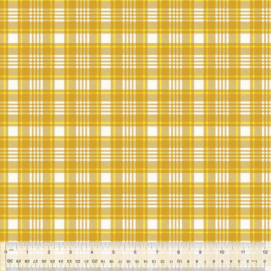 Lunchbox Plaid in Ochre -- BONNY by Denyse Schmidt --- Windham Fabrics