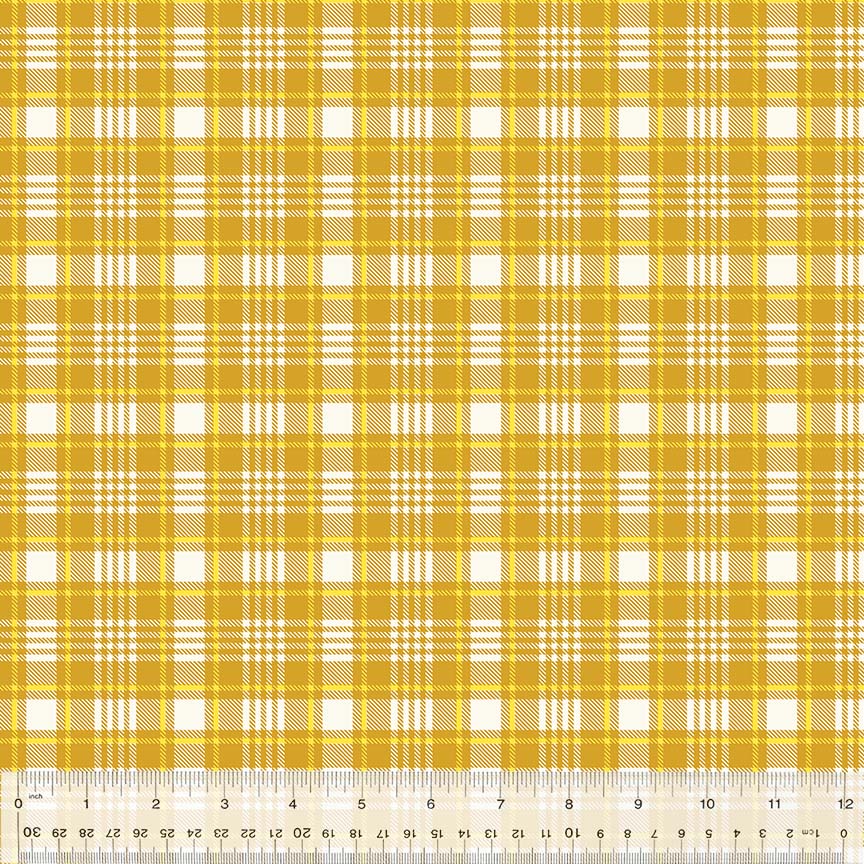 Lunchbox Plaid in Ochre -- BONNY by Denyse Schmidt --- Windham Fabrics