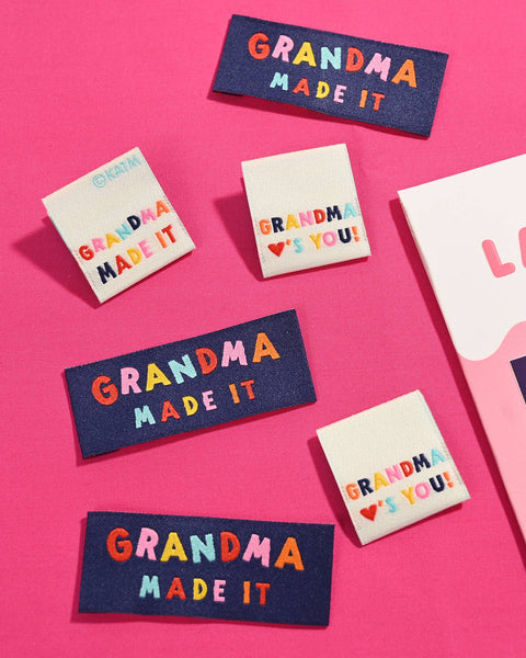Grandma Made It Labels |
