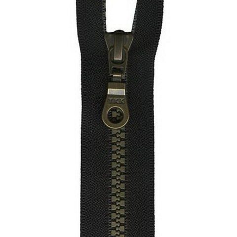 Brastique Close Bottom Zipper 7" -- Assorted Colors