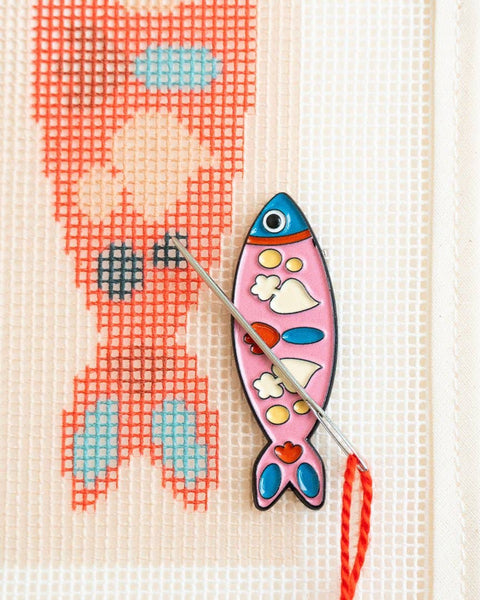 Needle Minder Portuguese Sardine Magnet (enamel pin)