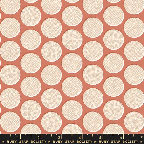 Eclipse in Terra Cotta -- Sunbeam  Ruby Star Society -- Moda Fabric