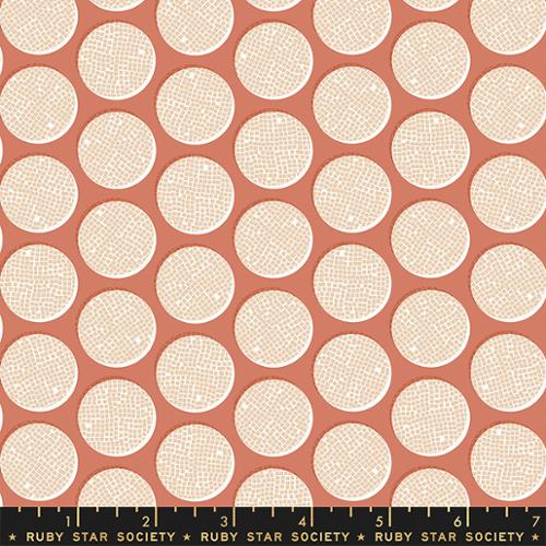 Eclipse in Terra Cotta -- Sunbeam  Ruby Star Society -- Moda Fabric