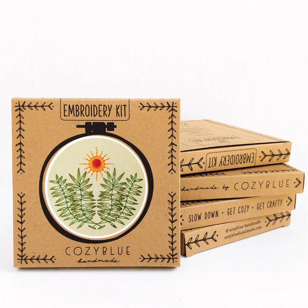 High noon embroidery kit