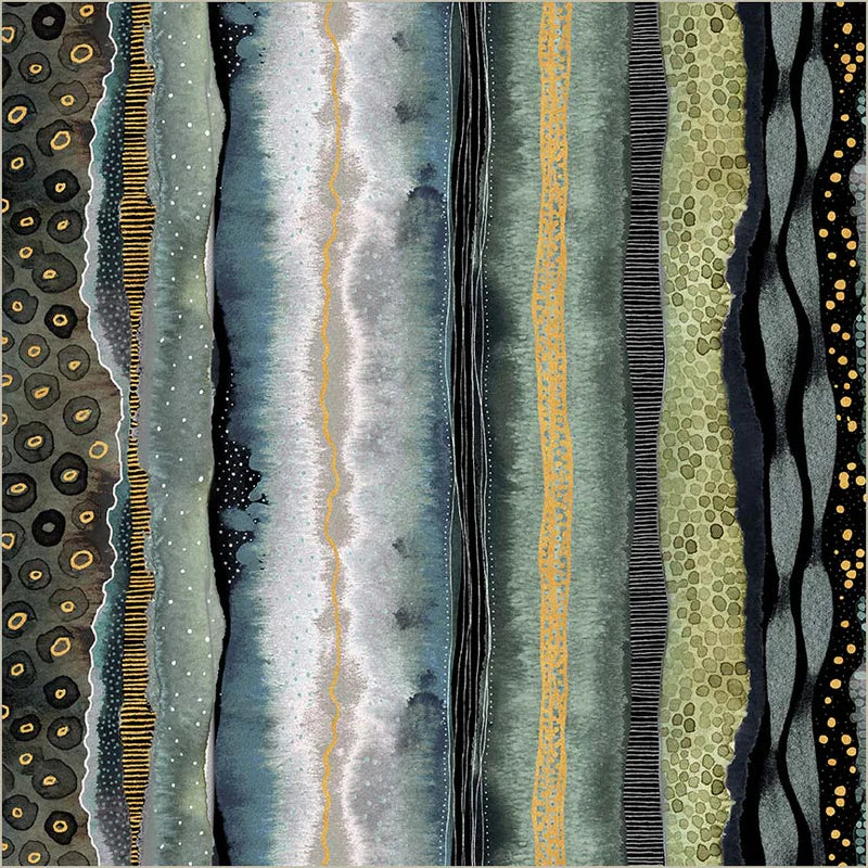 Labradorite Strata -- Flora & Form by Essoldo Design --- Windham Fabrics