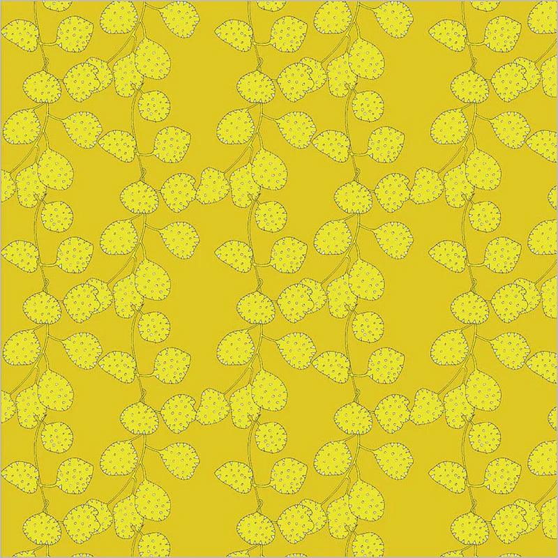 Honesty in Sunglow -- Sunshine by Sally Kelly --- Windham Fabrics