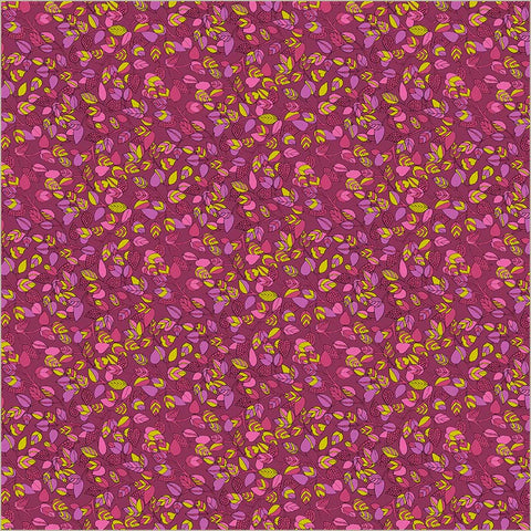 Hebe in Plum -- Sunshine by Sally Kelly --- Windham Fabrics