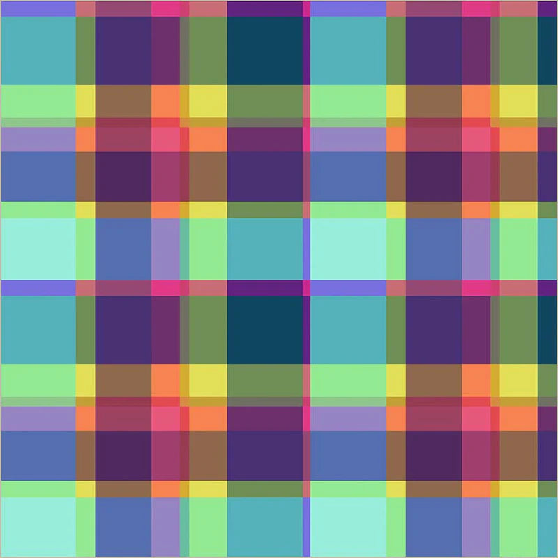 Summer Plaid in Multi -- Canvas & Co -- Natalie Barnes --- Windham Fabrics