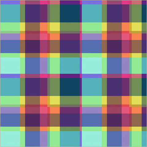 Summer Plaid in Multi -- Canvas & Co -- Natalie Barnes --- Windham Fabrics