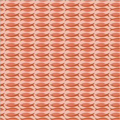 Little Fishies in Salmon -- Villa Sol by Jennifer Moore/Monaluna --- Windham Fabrics