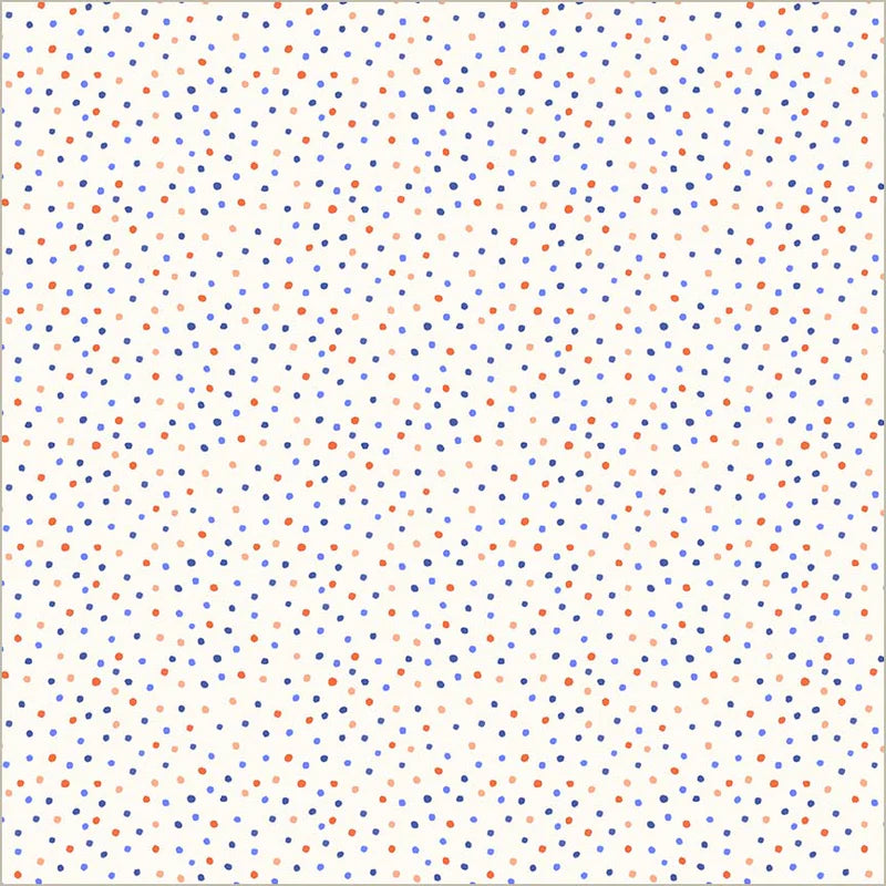 Dottie in Ivory --- Folky Chicken by Natalie Briscoe --- Windham Fabrics