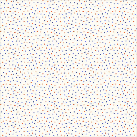 Dottie in Ivory --- Folky Chicken by Natalie Briscoe --- Windham Fabrics