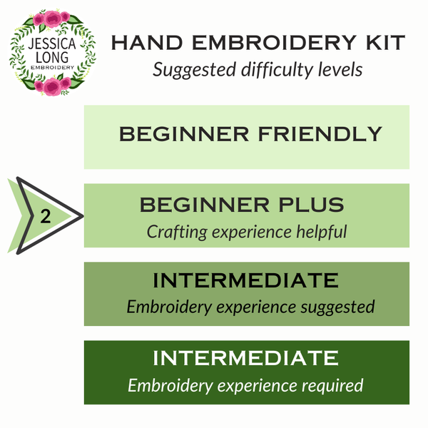 Mountain Bear Embroidery Kit