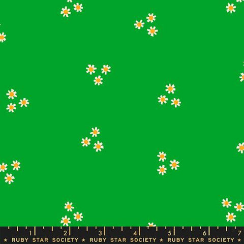 Posies in Verdant ---  Flowerland by Melody Miller for Ruby Star Society -- Moda Fabric