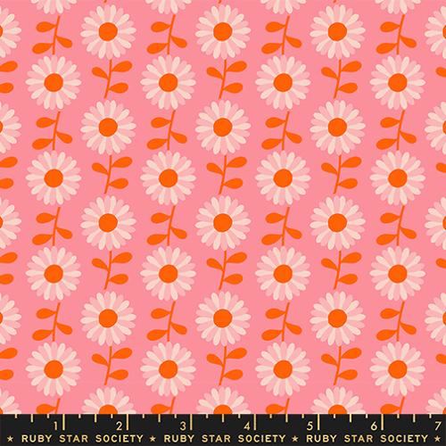 Field of Flowers in Sorbet ---  Flowerland by Melody Miller for Ruby Star Society -- Moda Fabric