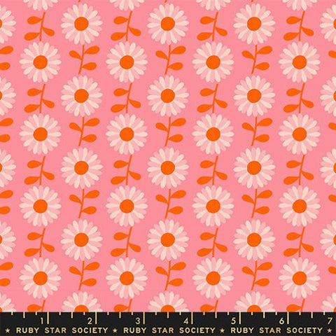 Field of Flowers in Sorbet ---  Flowerland by Melody Miller for Ruby Star Society -- Moda Fabric