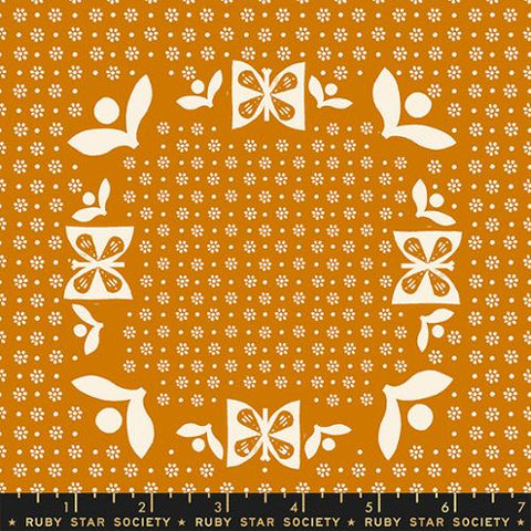 Tablecloth 30s in Caramel -- Sugar Maple by Alexia Abegg for Ruby Star Society -- Moda Fabric