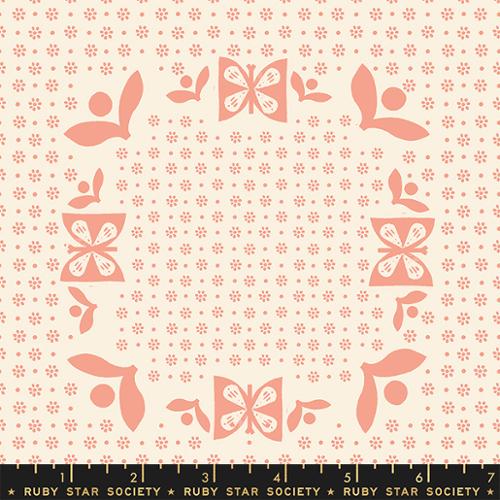 Tablecloth 30s in Melon -- Sugar Maple by Alexia Abegg for Ruby Star Society -- Moda Fabric