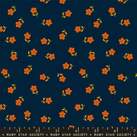 Ditsy Floral in Navy -- Sugar Maple by Alexia Abegg for Ruby Star Society -- Moda Fabric
