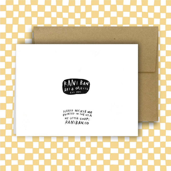 THIS WORLD IS BULLSHIT. YOU, HOWEVER, ARE PERFECT Card