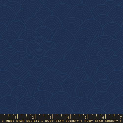Petals Navy --- Verbena by Jen Hewett -- Ruby Star Society