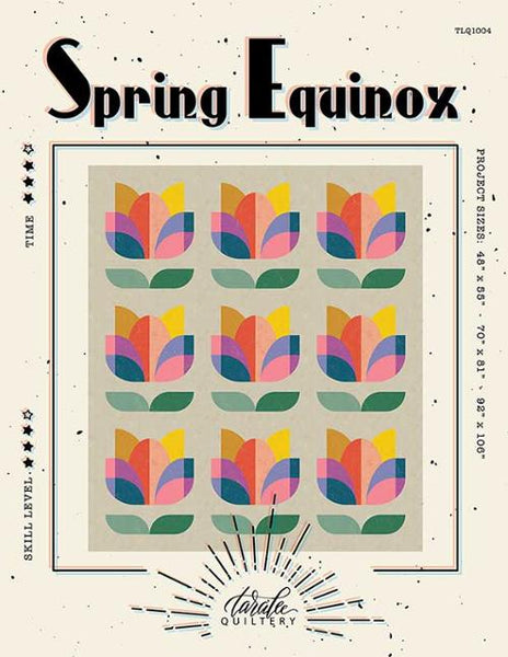 Spring Equinox Quilt Pattern -- Taralee Quiltery