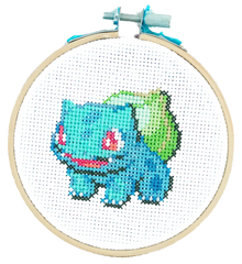 Bulbasaur - DIY Cross Stitch Kit