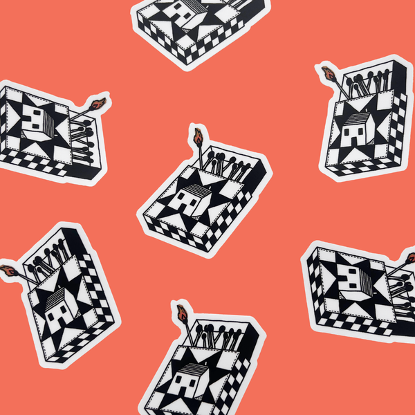 Matchbook Sticker
