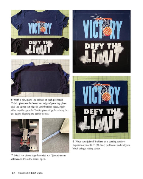 Patchwork T-Shirt Quilts - The Fabric-Lovers' Approach