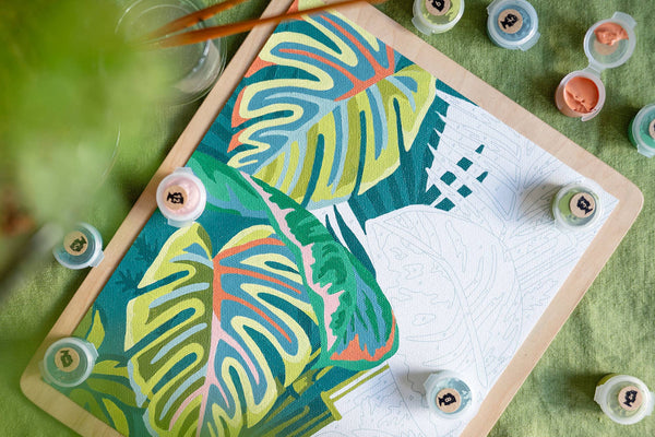 Vintage Verde Paint-by-Number Kit