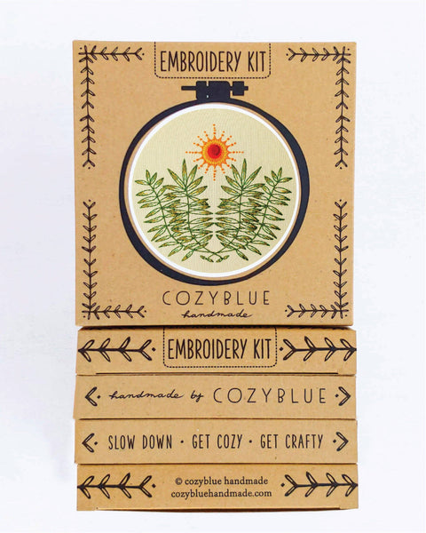 High noon embroidery kit