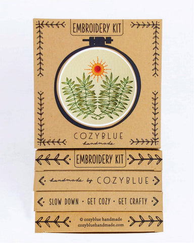 High noon embroidery kit