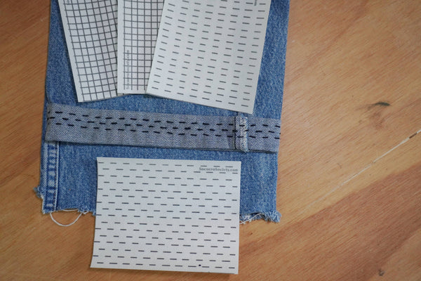Stick 'n Stitch Visible Mending Grids Starter Pack