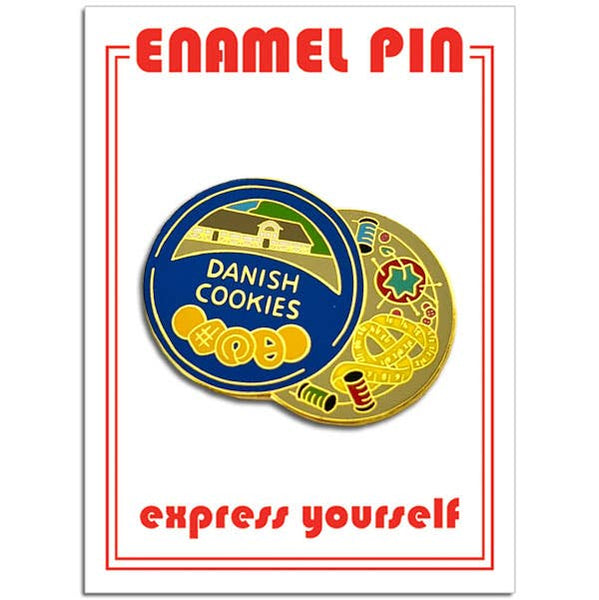 Cookie Tin Sewing Box Pin