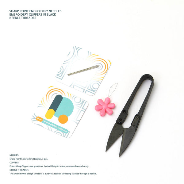 Cherry Blossoms Embroidery Kit