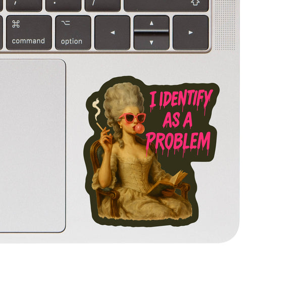 Feminist Rights Funny Humor Book High Quality Vinyl Sticker